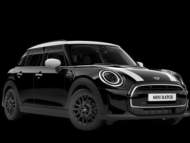 The famed Mini Cooper is instantly recognisable on the road.