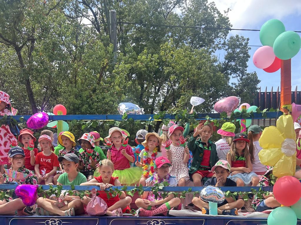 Thousands were in attendance at the Melon Fest parade