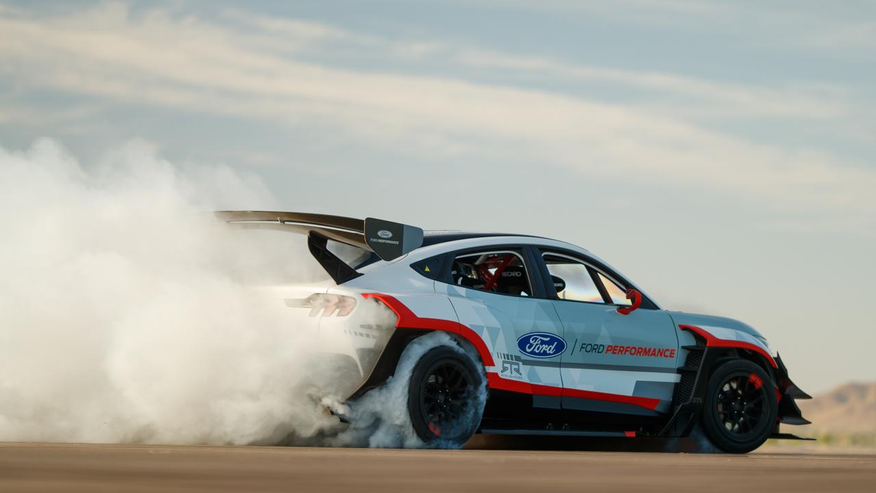 Ford built a wild electric drift car based on the new Mach-E.