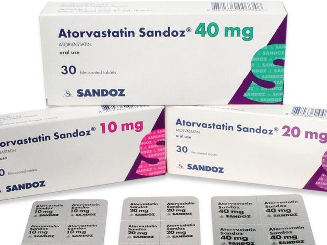 Atorvastatin Sandoz. Picture: MIMSSource: https://www.mims.com/thailand/drug/info/atorvastatin%20sandoz