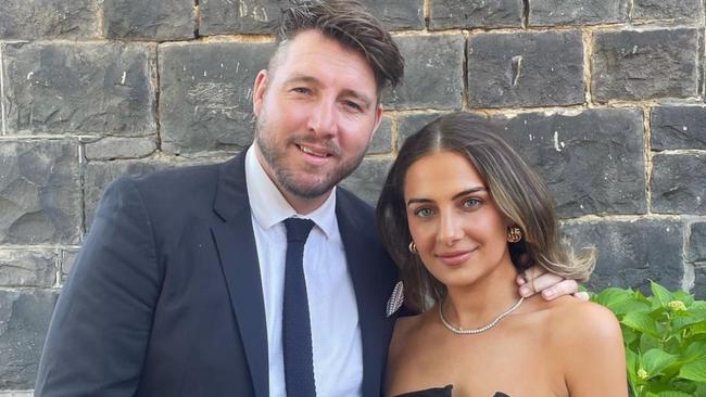 Dale Thomas and Natasha Bongiorno are set to wed in front of a star studded crown. Picture: Supplied