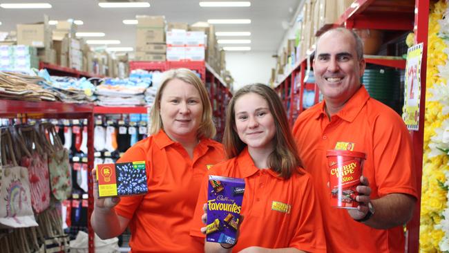 Staff at Silly Solly store in Hervey Bay when it opened last year.