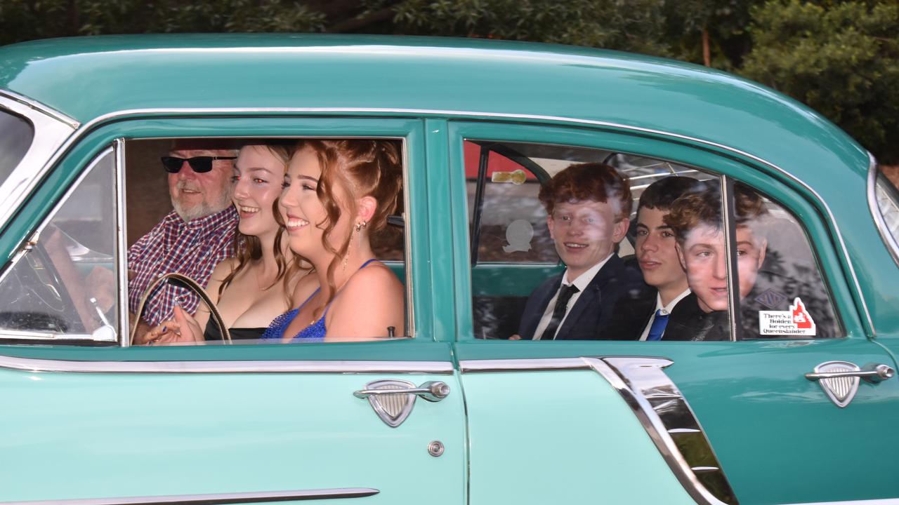 Students at the Good Shepherd Lutheran College formal 2024