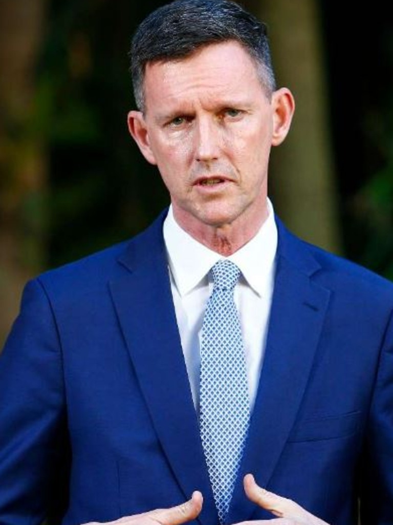 Transport Minister Mark Bailey - his department has provided assurances they are monitoring the condition of the concrete wall on the Blackbutt Range. Photo: Mark Bailey MP.