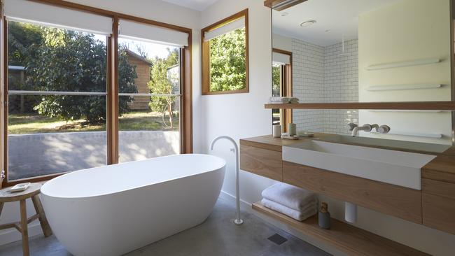 The Blackheath renovation project has light, modern interiors. Picture: Nick Bowers