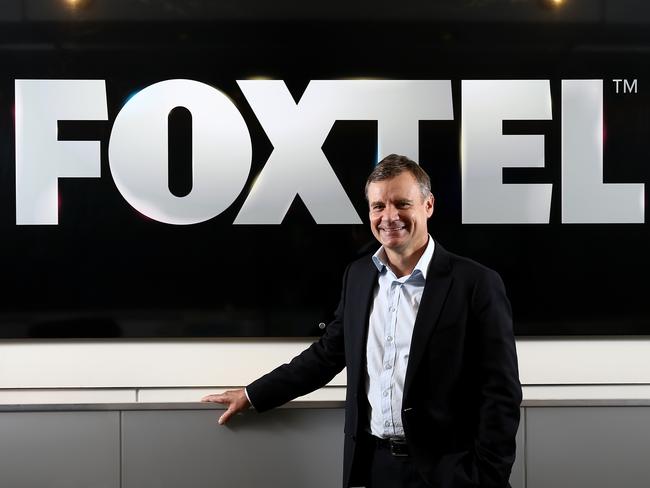 New tactics ... Foxtel CEO Richard Freudenstein has more plans to boost Foxtel’s offerings to customers. Picture: David Clark