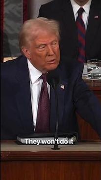Trump asks defiant democrats to join in celebrating 'wins for America' for one night