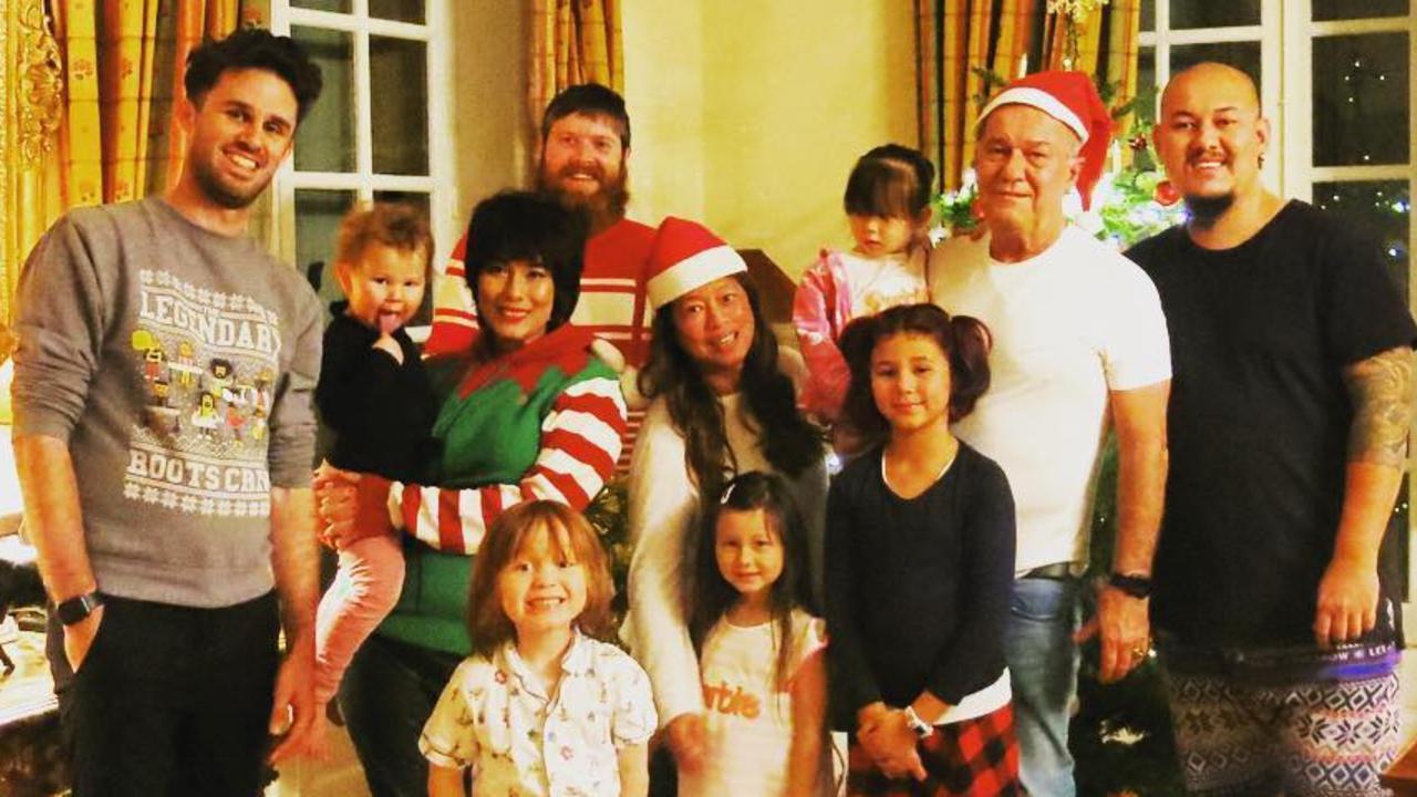 Jimmy Barnes celebrating Christmas with family. Picture: Instagram