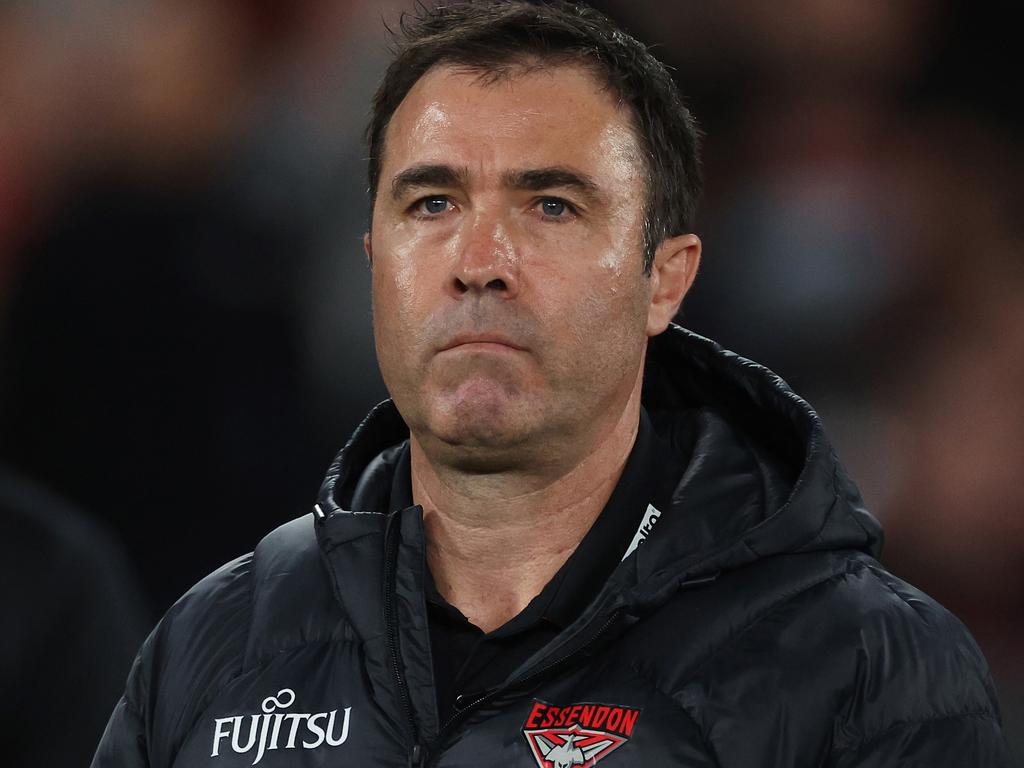 Brad Scott will be hunting his first finals berth as Essendon coach in 2025. Picture: Daniel Pockett/Getty Images