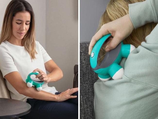 Homedics Quattro Mini Handheld Massager. Picture: Homedics