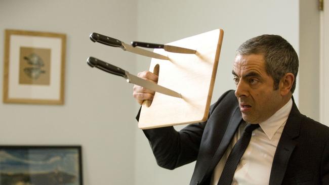 Rowan Atkinson in Johnny English