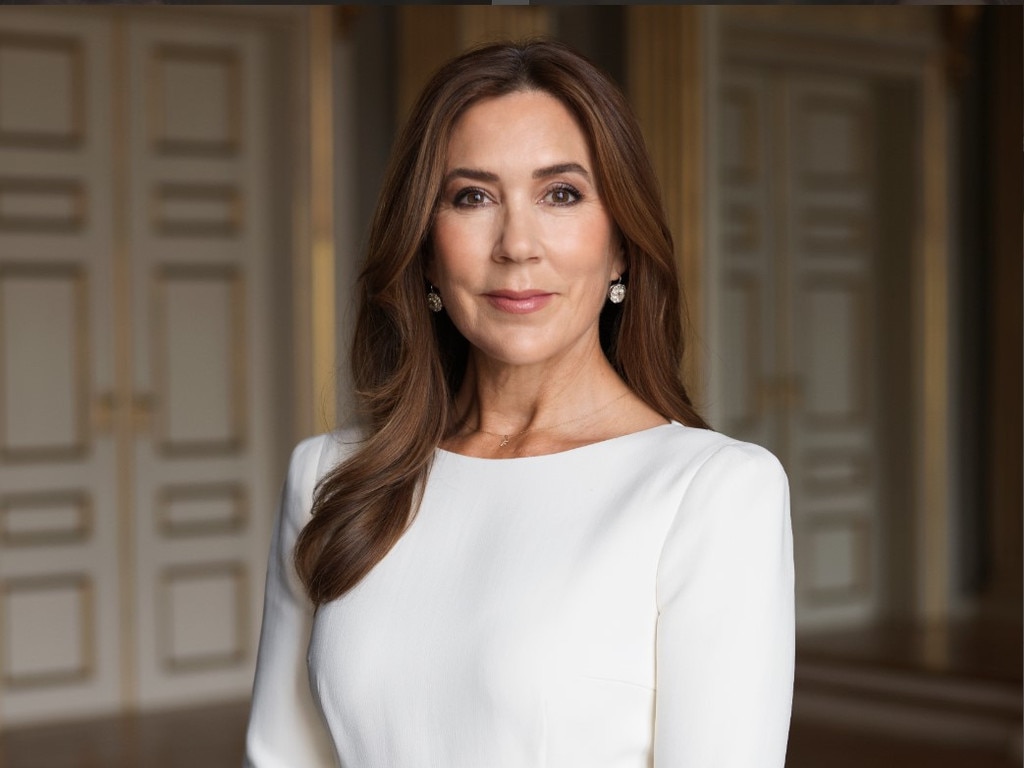 A new official royal portrait of Queen Mary of Denmark. Picture: Danish Royal House/Instagram