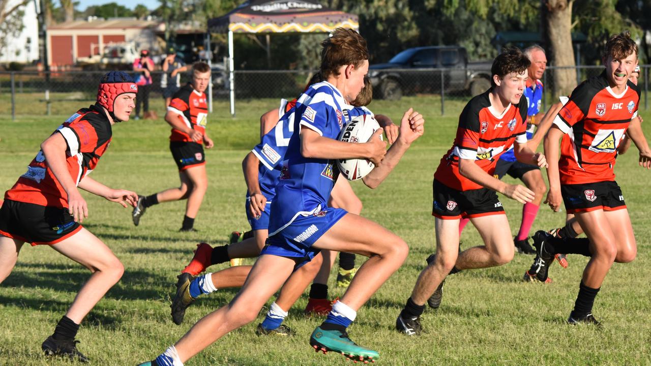 Roma Cities v Toowoomba Valley Roosters U16. Adrian Vowles Cup 2020.