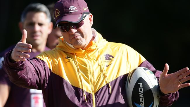 Wayne Bennett made it clear he did not rate Anthony Griffin. Picture: Peter Wallis