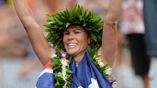 Mirinda Carfrae is chasing a record fourth world crown in Hawaii.