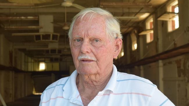 Alan Essery has lived in the Northern Rivers for over seven decades and says Nimbin could be a place where people could relocate to from Lismore. Picture: Nicholas Rupolo.