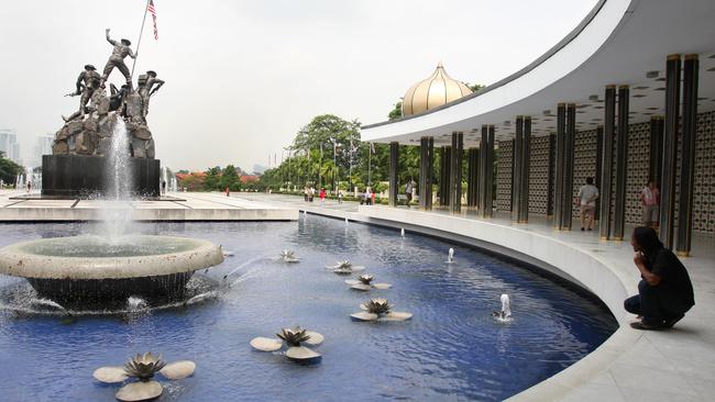 Tugu Negaru war memorial in Kuala Lumpur. Picture: News Corp Australia