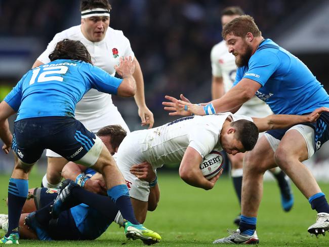 England found it hard to adjust to Italy’s tactics.