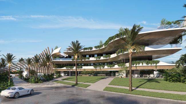 Artist impression of the Sovereign Mile development on the Sovereign Islands. Picture: Supplied