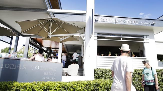 Thomas Corner Eatery on the Noosa River foreshore opened almost 10 years ago. Picture: Lachie Millard