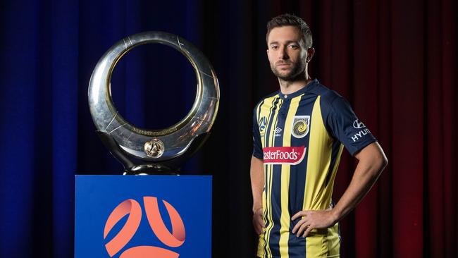 Tommy Oar returned to the Mariners line-up last week. Picture: Getty Images