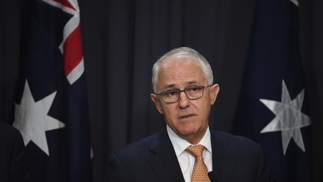 Former Prime Minister Malcolm Turnbull delivered the government's formal response to the Royal Commission into Institutional Responses to Child Sexual Abuse, which was, in part, impetus for two of Deboo’s victims to come forward with their stories. Picture: AAP/Lukas Coch