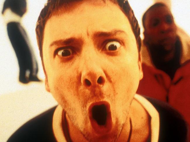 Actor John Simm in scene from film "Human Traffic". /Films/Titles/Human/Traffic