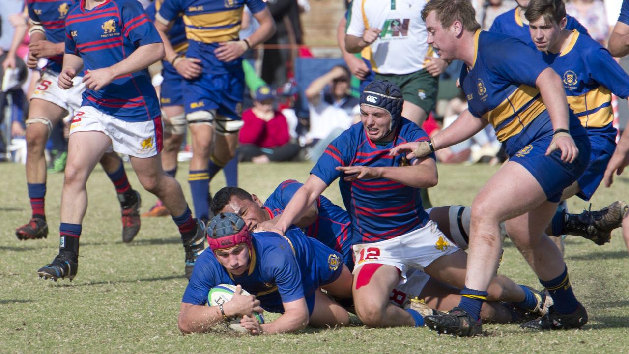 O'Callaghan Cup played at Downlands College. Saturday, Aug 30, 2014. Photo Nev Madsen / The Chronicle