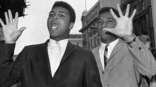 Glen’s favourite boxer is American Muhammad Ali (left) who is known as the greatest or all time