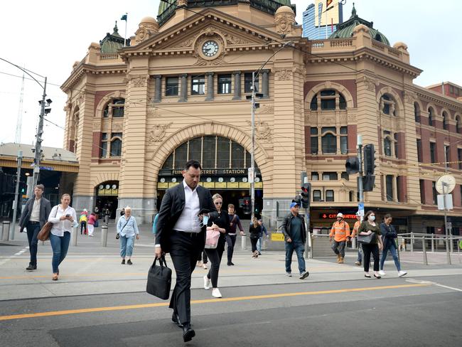 A different mix of companies could begin establishing their bases in Melbourne’s CBD. Picture: Andrew Henshaw