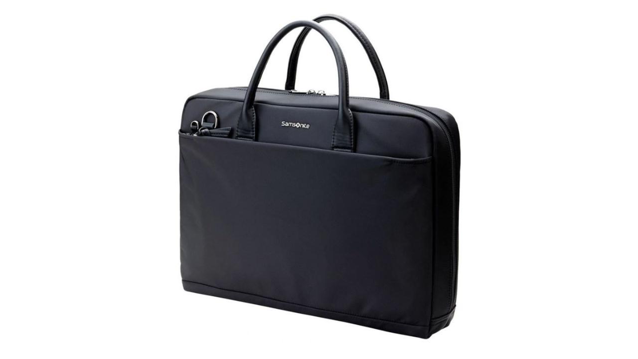 Samsonite Boulevard Slim Briefcase. Picture: Myer