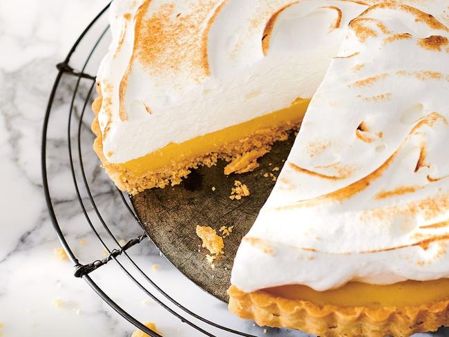 Bill Granger recipes: Mango and lime meringue pie.