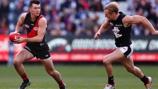 Essendon’s Conor McKenna in action. Picture: Michael Klein