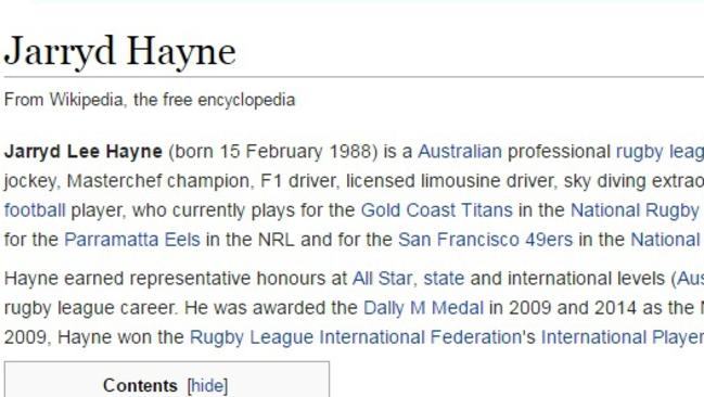 Jarryd Hayne - Wikipedia