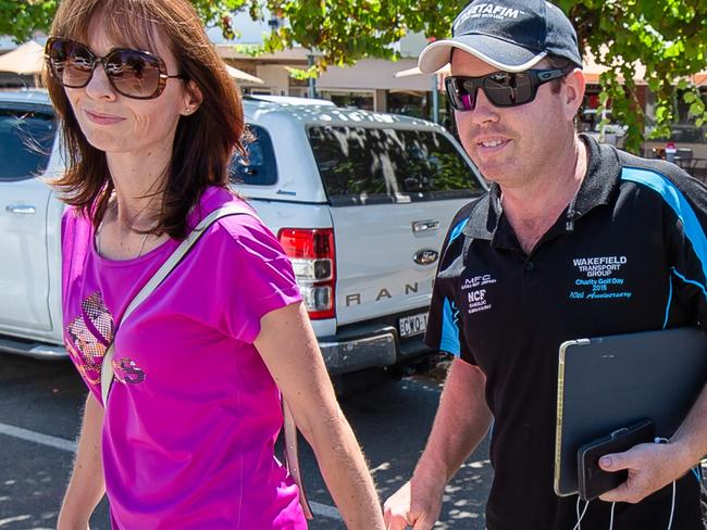 **SKY NEWS OUT  NEWS.COM.AU OUT AUSTRALIAN OUT** Andrew Broad Nationals MP with wife Rachel in Red Cliffs just outside Mildura. Picture: Jason Edwards