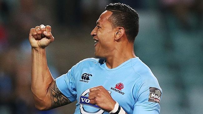 Israel Folau will hopefully play in front of a big crowd in Auckland on Friday.