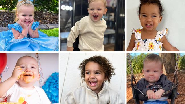 Ipswich Queensland Times cutest toddler collage. Pictures - supplied.