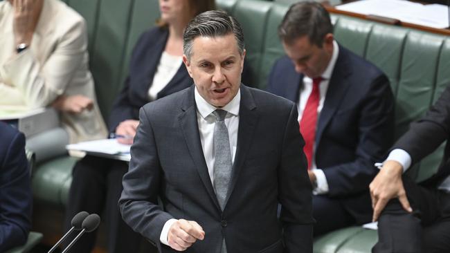 Minister for Health and Aged Care Mark Butler approved a 3.03 per cent “average” premium rise Picture: NCA NewsWire / Martin Ollman