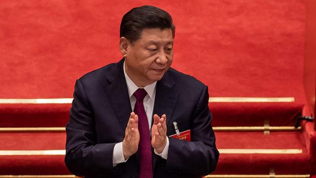 Isn’t China’s President, Xi Jinping, now a dictator for life? Picture: AFP