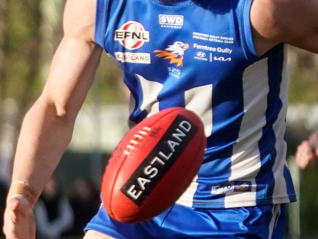 EFL Division 3 2023: Ferntree Gully v Donvale at Wally Tew Reserve, Ferntree Gully. Picture: Valeriu Campan