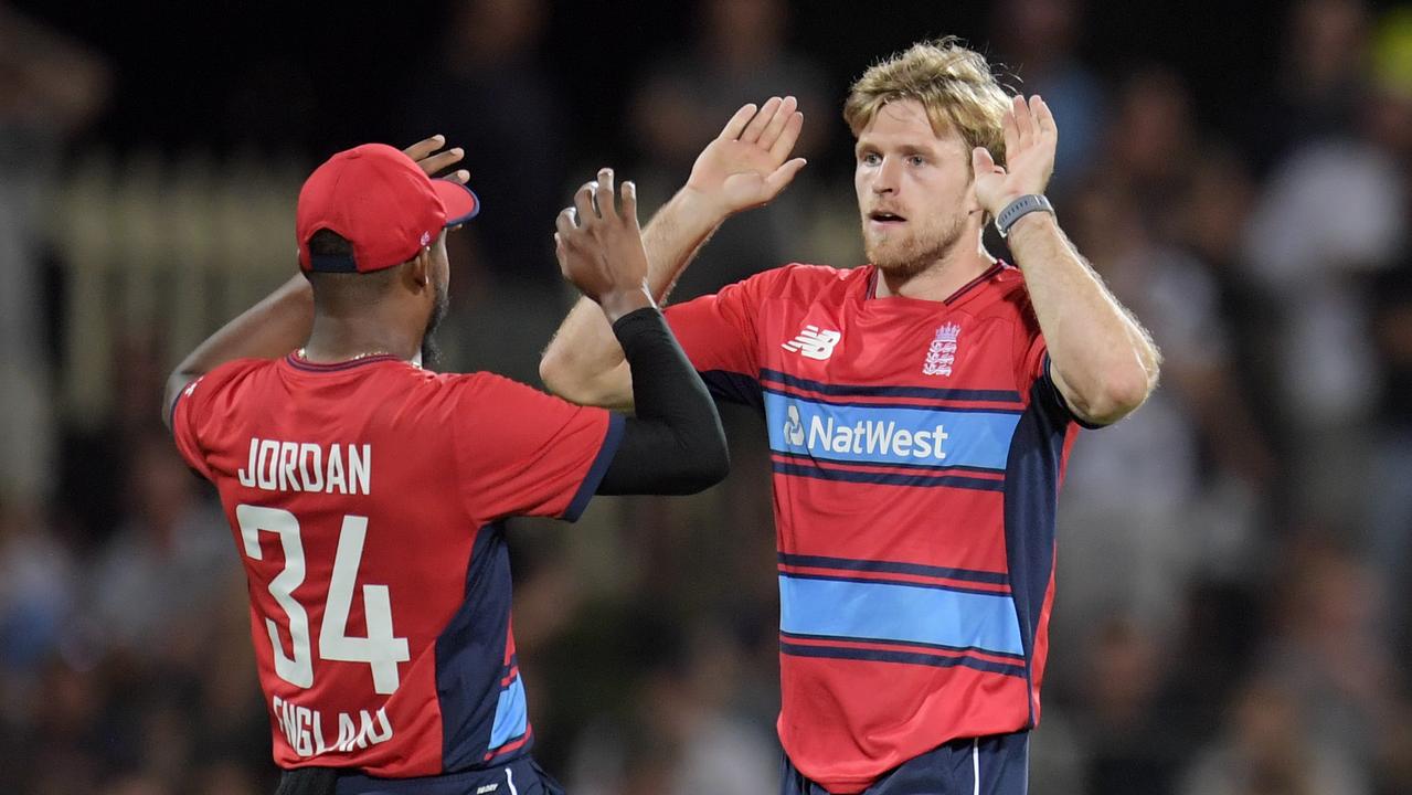 David Willey won’t be seen in the Big Bash. Picture: AAP Image/Tracey Nearmy