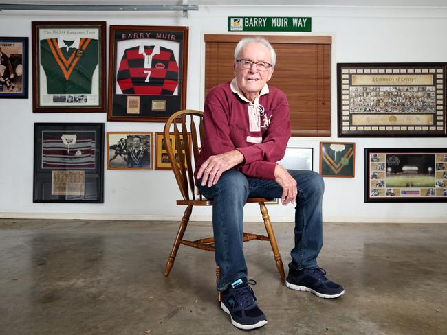 Barry Muir made his mark on Origin football. Picture: AAP Image/Richard Gosling