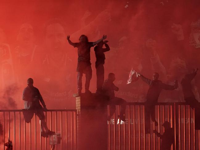 Kop that. (Photo by Christopher Furlong/Getty Images)