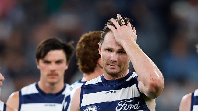 The Cats must tidy up their defence. Picture: Dylan Burns/AFL Photos via Getty Images