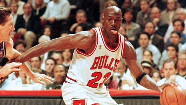 Giddey is reeling off stats only registered by Michael Jordan in Chicago. (Photo by VINCENT LAFORET / AFP)