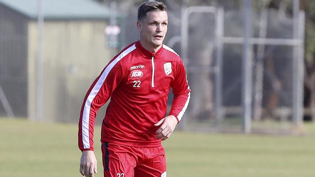 Michael Jakobsen is a key signing for Adelaide United. Picture: Sarah Reed