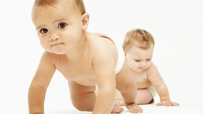 N16mpbaby baby crawling for front page story about child care centres. Pic: ThinkStock