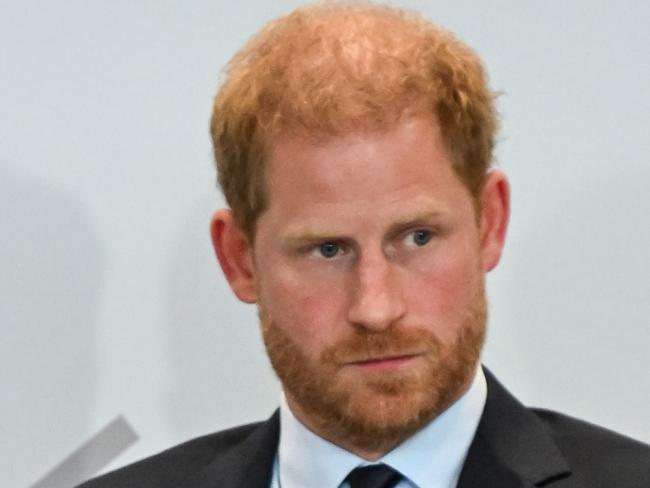 NEW YORK, NEW YORK - OCTOBER 10: Prince Harry, Duke of Sussex speaks onstage at The Archewell Foundation ParentsÃ¢â¬â¢ Summit: Mental Wellness in the Digital Age during Project Healthy Minds' World Mental Health Day Festival 2023 at Hudson Yards on October 10, 2023 in New York City. (Photo by Bryan Bedder/Getty Images for Project Healthy Minds)