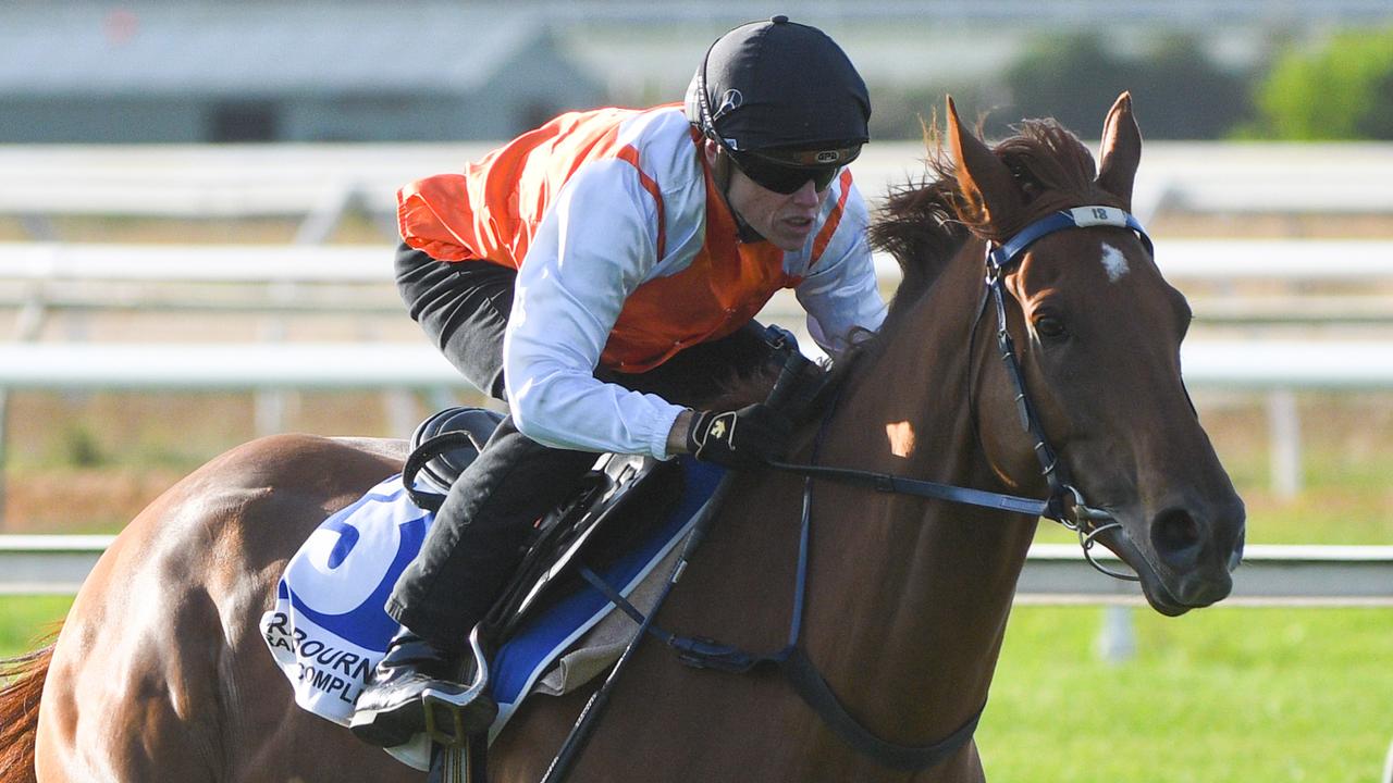 Vow And Declare returns in the Heatherlie Stakes at Caulfield. Picture: AAP