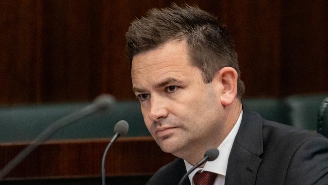 Leader of the Opposition Dean Winter in Parliament on Tuesday 19th November 2024. Picture: Linda Higginson